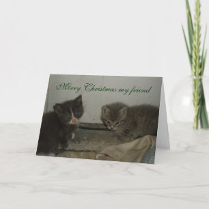 KITTY, MERRY CHRISTMAS MA carte d'AMI