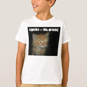 Kitty "MIND = BLOWN" Enfants T-shirt bio