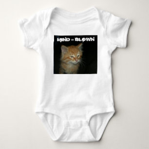 Kitty "MIND = BLOWN" Infant Creeper