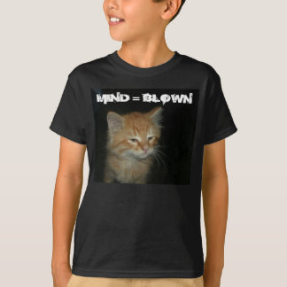 Kitty "MIND = BLOWN" Kids Dark T-Shirt