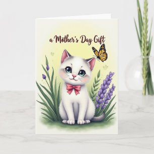 Kitty Mothers Day Gift Card