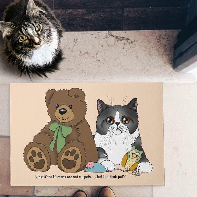 Kitty Not Pet Doormat (Creator Uploaded)