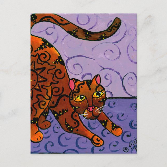 Kitty of the Rising Sun Postcard (Front)