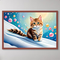 Kitty Painting Brings Laughter to Sweet Playroom