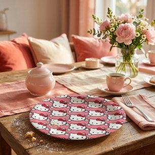 Kitty Paper Plate