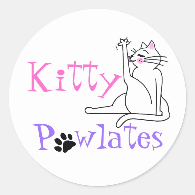 Kitty Pawlates stickers (Front)