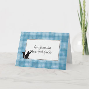 Kitty Pet Loss Sympathy  Card