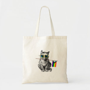 Kitty Pride Tote Bag