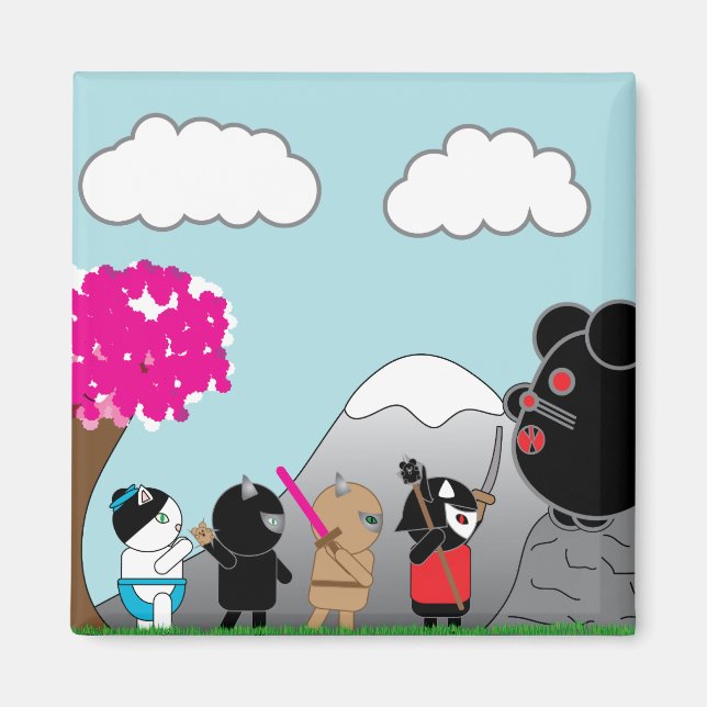 Kitty Protectors Vs. Mouse Magnet (Front)