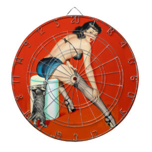Kitty Pulp Pin Up Dartboard