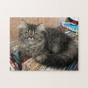 Kitty Quilter Tabletop Challenger Jigsaw Puzzle