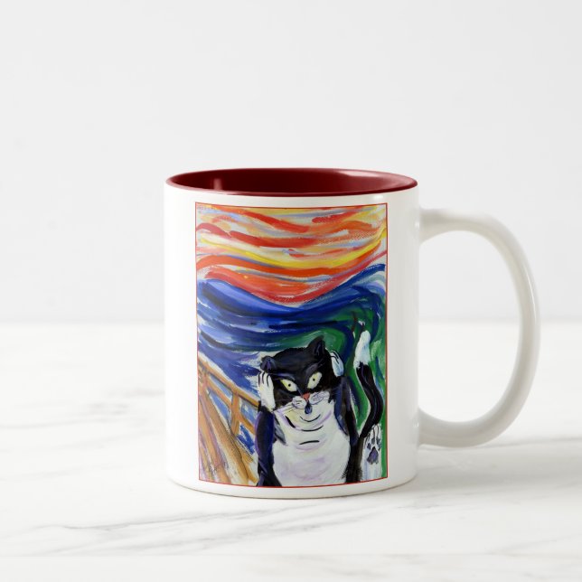 Kitty Scream Mug (Double) (Right)