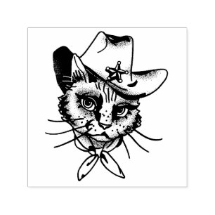 Kitty Self-inking Stamp