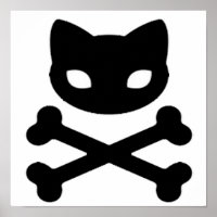 Kitty Skull and Crossbones