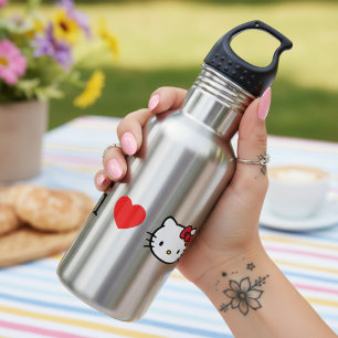 Kitty Stainless Steel Water Bottle