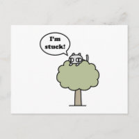 Kitty Stuck In Tree