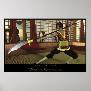 Kitty Su Qwan-Dancing Rose Poster