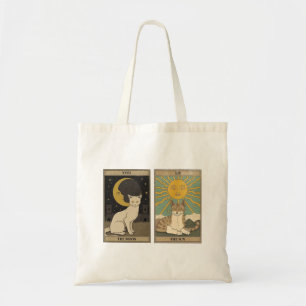 Kitty Tarot Card Tote Bag
