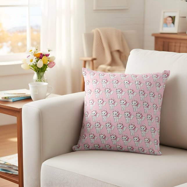 Kitty Throw Pillow (Creator Uploaded)