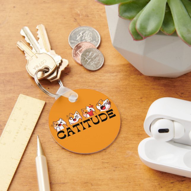 Kitty Treasures – Keep Your Memories Close 🐾 Keychain (Desk)
