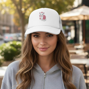 Kitty Trucker Hat