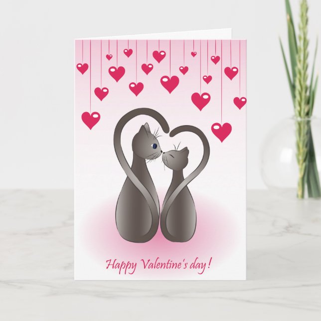 Kitty Valentine Holiday Card (Front)