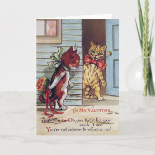 Kitty Valentine, Louis Wain Card