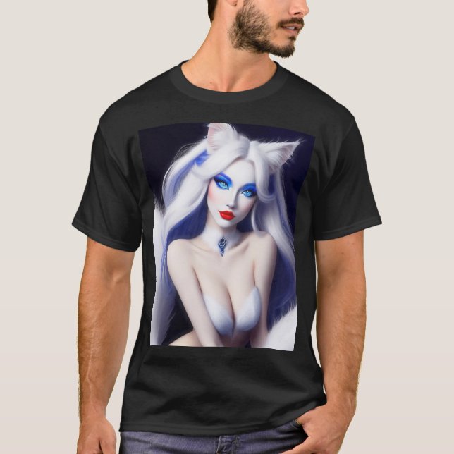 KITTY WAIFU 01 T-Shirt (Front)