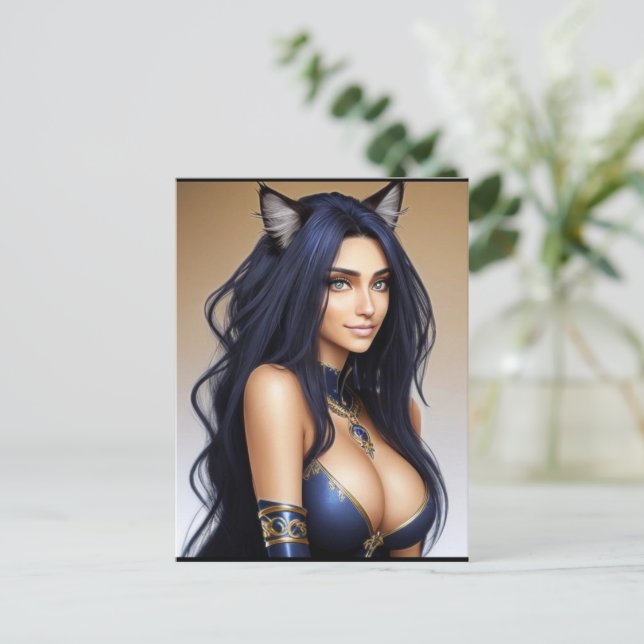 KITTY WAIFU 10 POSTCARD (Standing Front)
