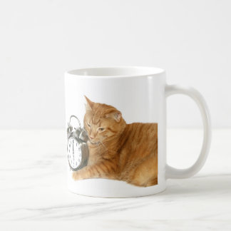 Kitty wake up coffee mug