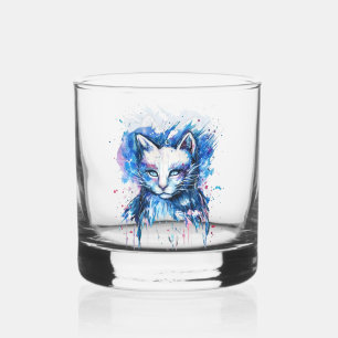 Kitty Whiskey Glass