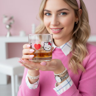 Kitty Whiskey Glass