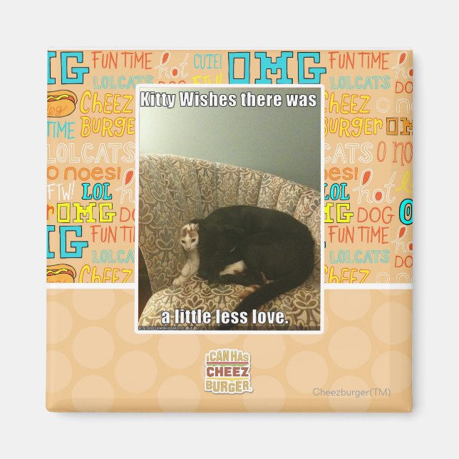 Kitty Wishes Magnet (Front)