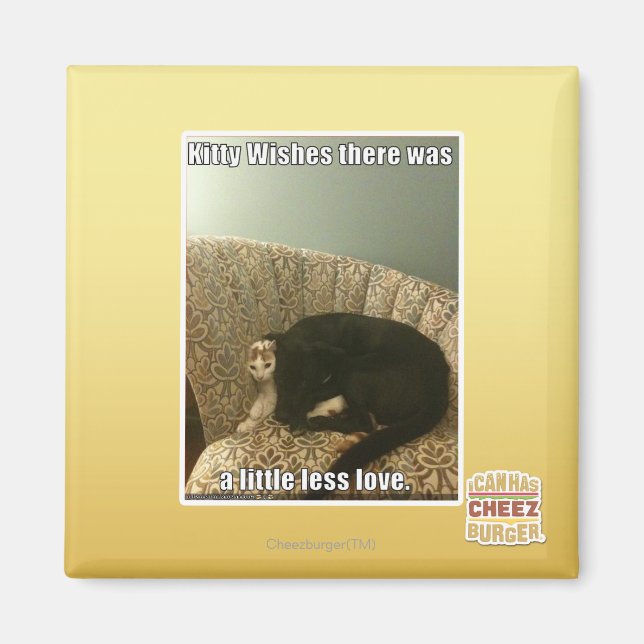 Kitty Wishes Magnet (Front)