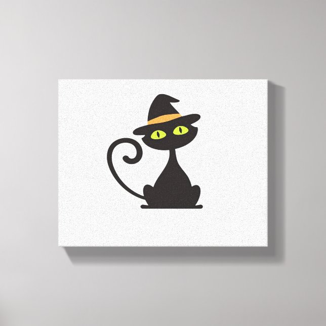 kitty witch Classic T-Shirt Canvas Print (Front)
