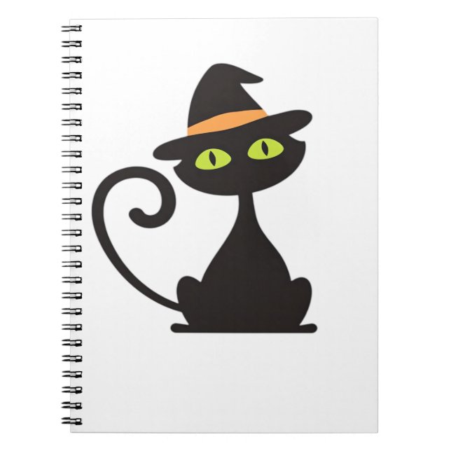 kitty witch Classic T-Shirt Notebook (Front)
