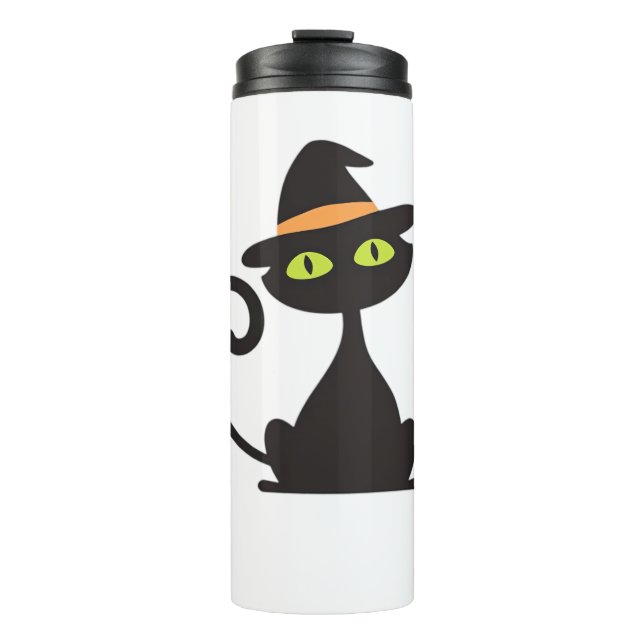 kitty witch Classic T-Shirt Thermal Tumbler (Front)
