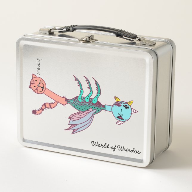 Kittycorn Metal Lunch Box (Front)