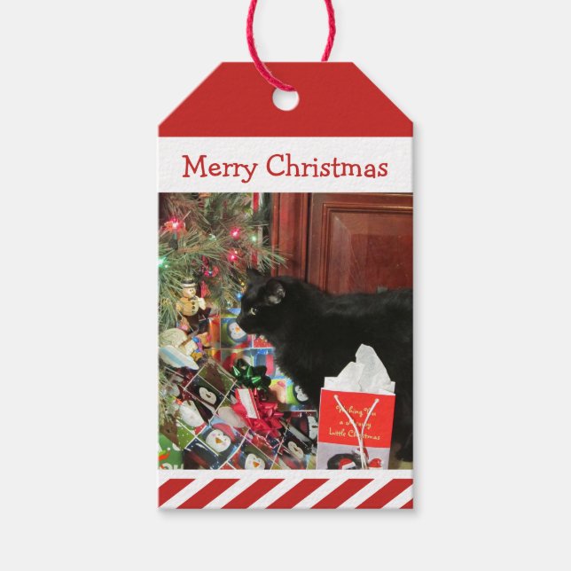 Kitty's Christmas Presents Gift Tags (Front)