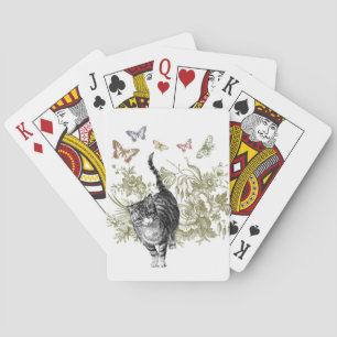 Kitty's Garden Playing Cards