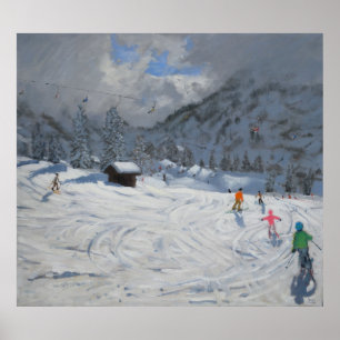 Kitzbuhel Austria 2008 Poster