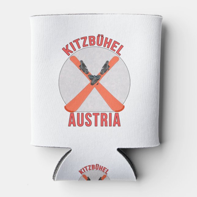Kitzbühel, Austria Can Cooler (Front)