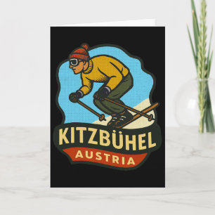 Kitzbühel Austria Skiing Card