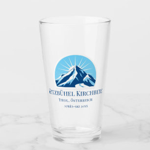 Kitzbühel Kirchberg Autriche Station de ski verre 