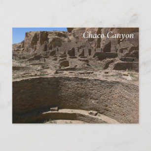 Kiva - Chaco Canyon Postcard