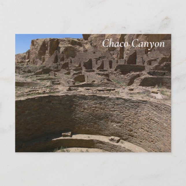 Kiva - Chaco Canyon Postcard (Front)