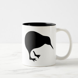 Kiwi All blacks and All Whites New Zealand gear Two-Tone Coffee Mug