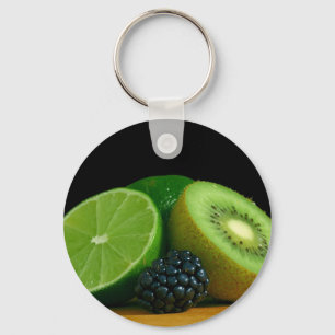 Kiwi and lime keychain