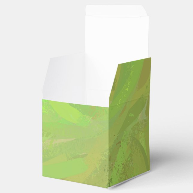 Kiwi Bash Favor Box (Opened)