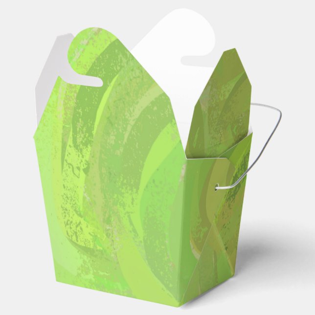 Kiwi Bash Favor Box (Opened)
